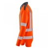 Leo Workwear Georgeham Class 3 Hi-Vis Orange Long-Sleeved Polo Shirt Leo Workwear Georgeham Class 3 Hi-Vis Orange Long-Sleeved Polo Shirt